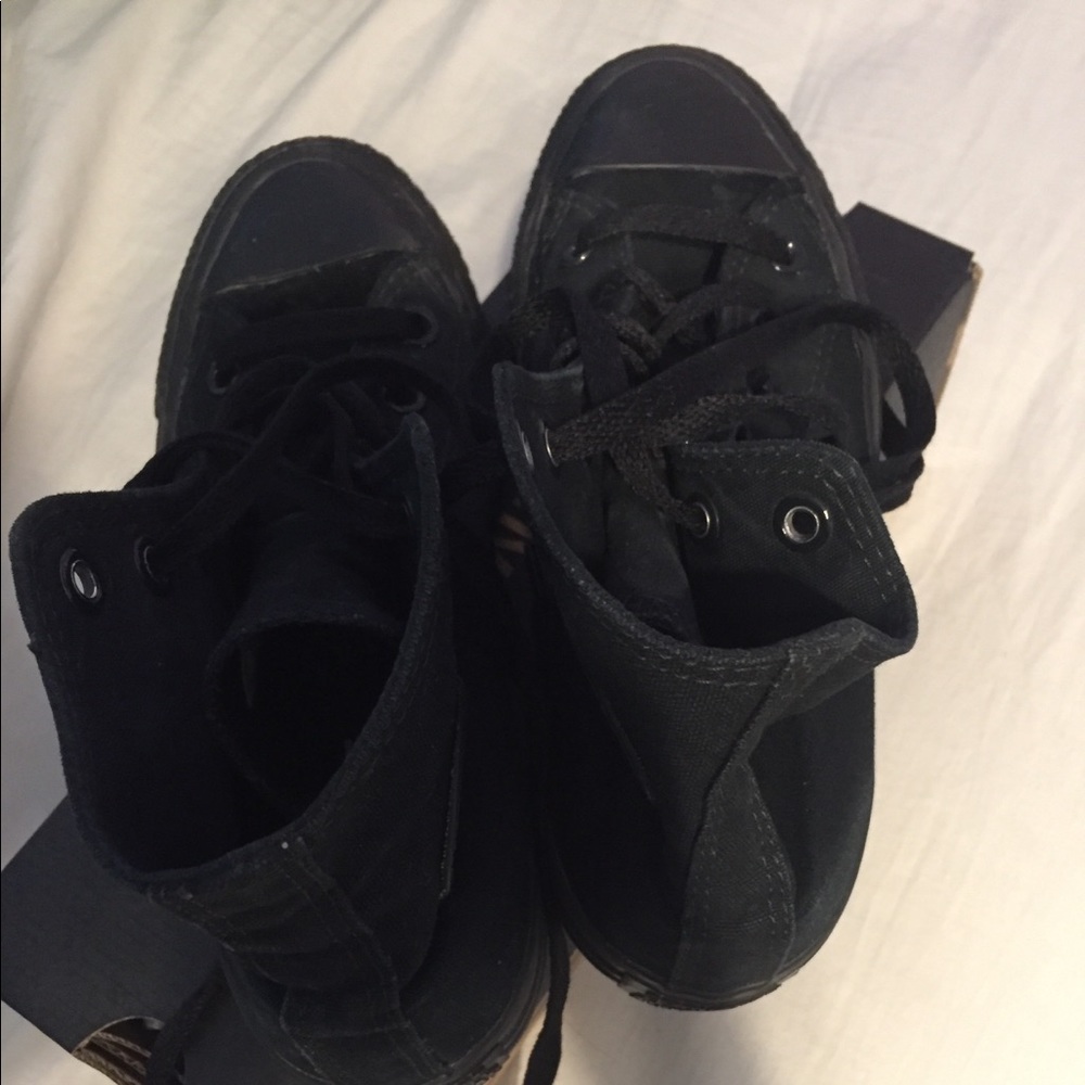 Black High Top Converse